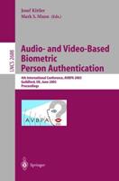 Audio- And Video-Based Biometric Person Authentication