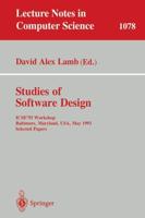 Studies of Software Design