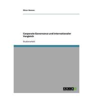 Corporate Governance und internationaler Vergleich