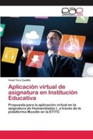 Aplicación virtual de asignatura en Institución Educativa