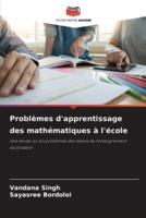 Problèmes D'apprentissage Des Mathématiques À L'école