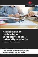 Assessment of Professional Competencies in University Students