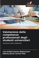 Valutazione Delle Competenze Professionali Degli Studenti Universitari