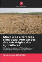 África E as Alterações Climáticas