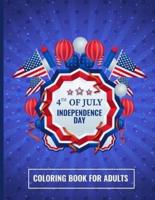 4th of July - Independence Day Coloring Book for Adults