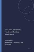 The Cape Doctor in the Nineteenth Century