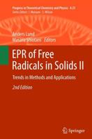 EPR of Free Radicals in Solids II : Trends in Methods and Applications