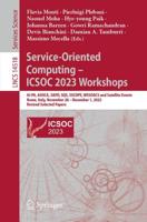Service-Oriented Computing - ICSOC 2023 Workshops