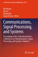 Communications, Signal Processing, and Systems Volume 2