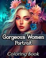 Gorgeous Women Portrait Coloring Book