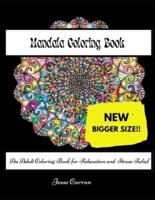 Mandala Coloring Book-NEW Bigger Size!