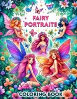 Fairy Portraits Coloring Book