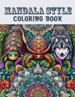 Mandala Style Coloring Book