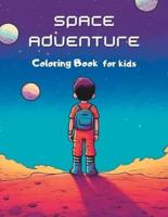 Space Adventures Coloring Book
