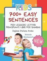 700+ Easy Sentences Per Leggere Lettori Principianti Libri Per Bambini Inglese Italiano Arabo Metodo Montessori