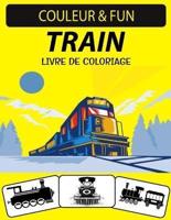 Livre De Coloriage De Train