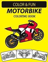 Motorbike Coloring Book