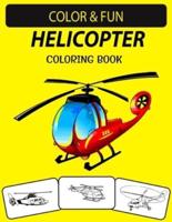 Helicopter Coloring Book