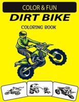 Dirt Bike Coloring Book