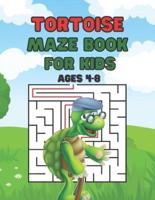 Tortoise Maze Book For Kids Ages 4-8