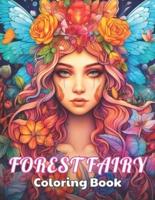 Forest Fairy Coloring Bookfor Adult