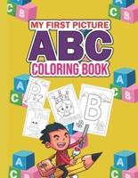 My First Picture ABC Coloring Book