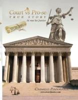 Court Vs Pro-Se (TRUE STORY At War for Justices)