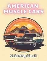 American Muscle Cars Coloring Book for Adult