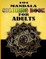 101 Mandala Coloring Book For Adults
