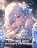 Anime and Manga Coloring Book