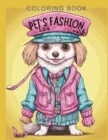 Pet Fashion Coloring Book