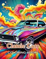 Classic Cars Coloring Book for Adult