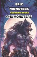 Epic Monsters Coloring Books
