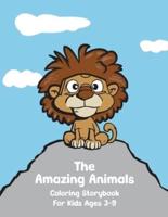 The Amazing Animals Coloring Storybook