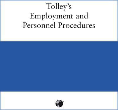 Tolley's Employment and Personnel Procedures