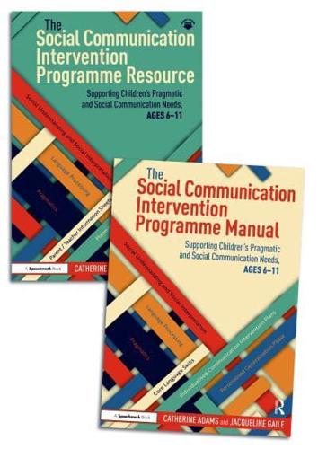 The Social Communication Intervention Programme Manual and Resource