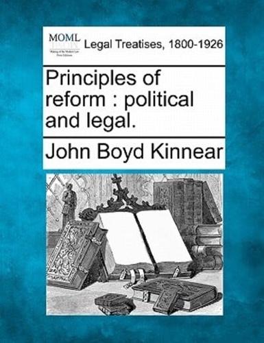 Principles of Reform