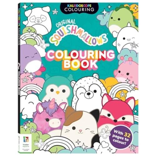 Kaleidoscope Squishmallows Feelin' Mallow Colouring Book