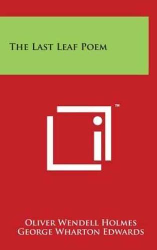 The Last Leaf Poem