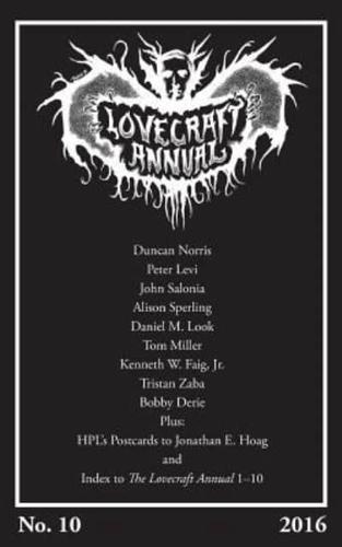 Lovecraft Annual No. 10 (2016)