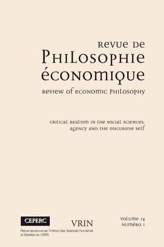 Critical Realism in the Social Sciences, Agency and the Discursive Self