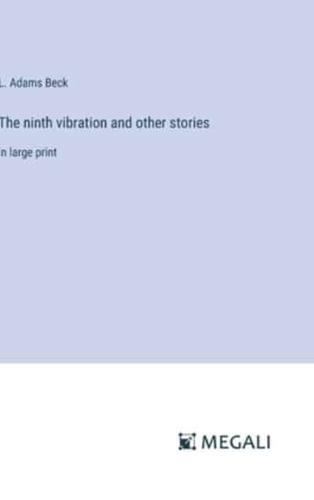 The Ninth Vibration and Other Stories