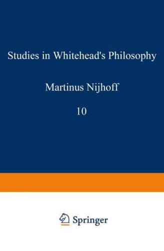 Studies in Whitehead's Philosophy