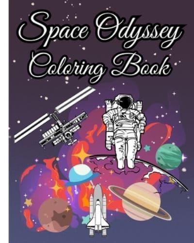 Space Odyssey Coloring Book For Kids